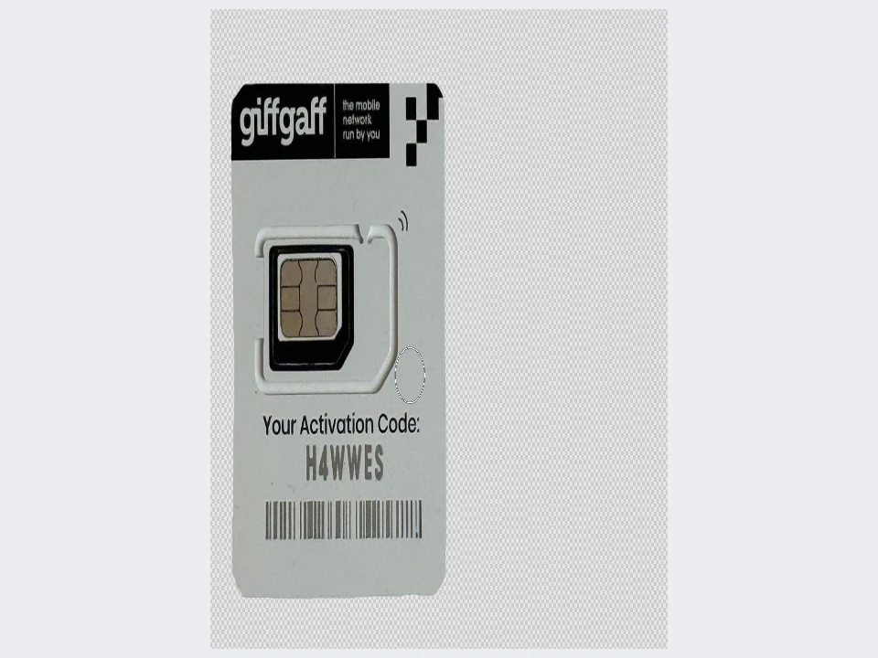 GiffGaff İngiltere Sim Kart